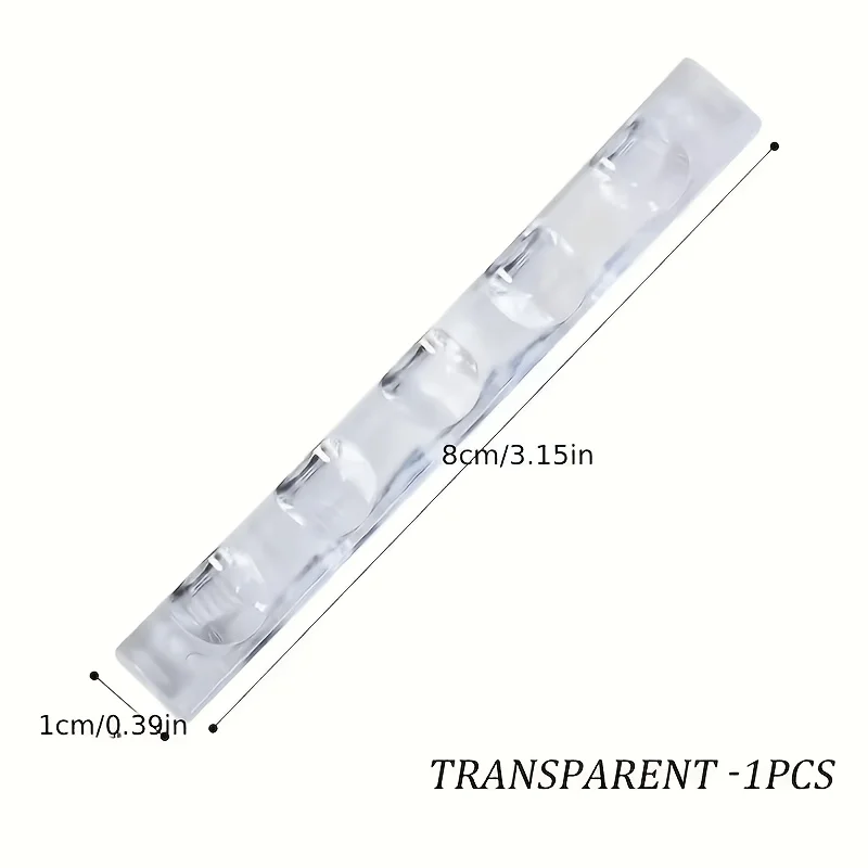 1PC 5Grids Acrylic Clear Nail Brush Rack Shelf Painting Pen Rest Holder Stand Gel Nail Polish Brush Painting Brush Pen Holder