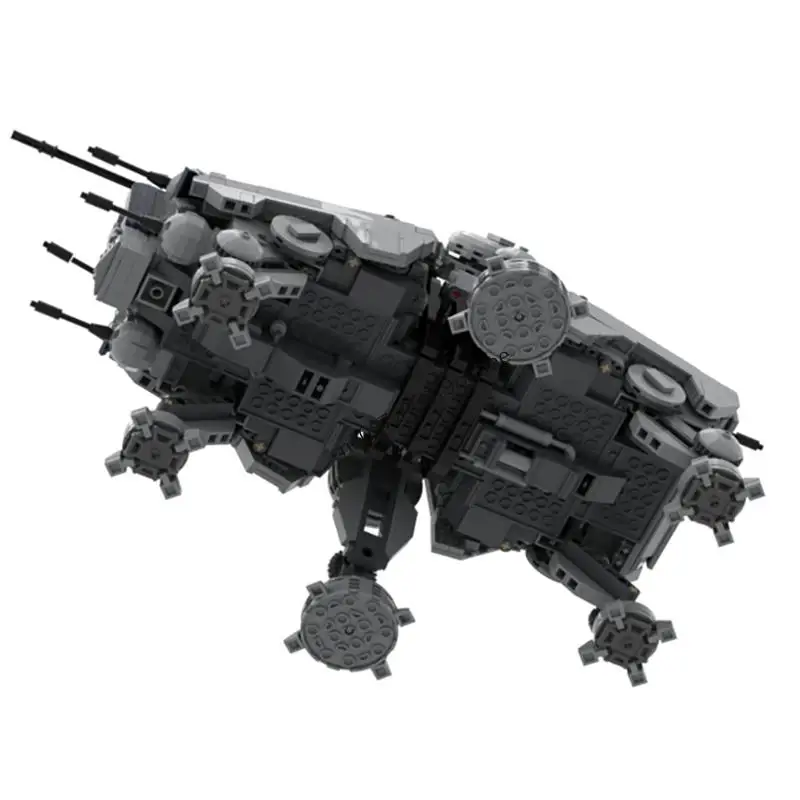 جديد 1924 قطعة فيلم معركة النجوم الشهيرة Moc At-Te Wolfpack نموذج لتقوم بها بنفسك أفكار إبداعية ألعاب أطفال هدايا عيد الميلاد اللبنات