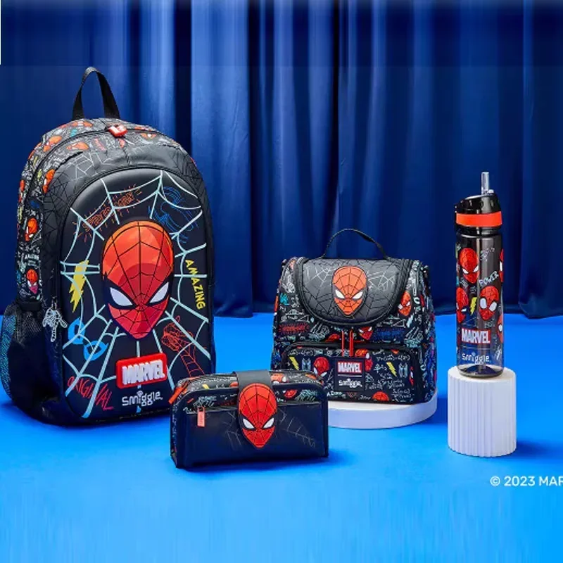 Marvel Spider-man plecak dla dzieci Smiggle Wheel tornister plecak dziecięcy torby na kółkach prezenty na gorąco