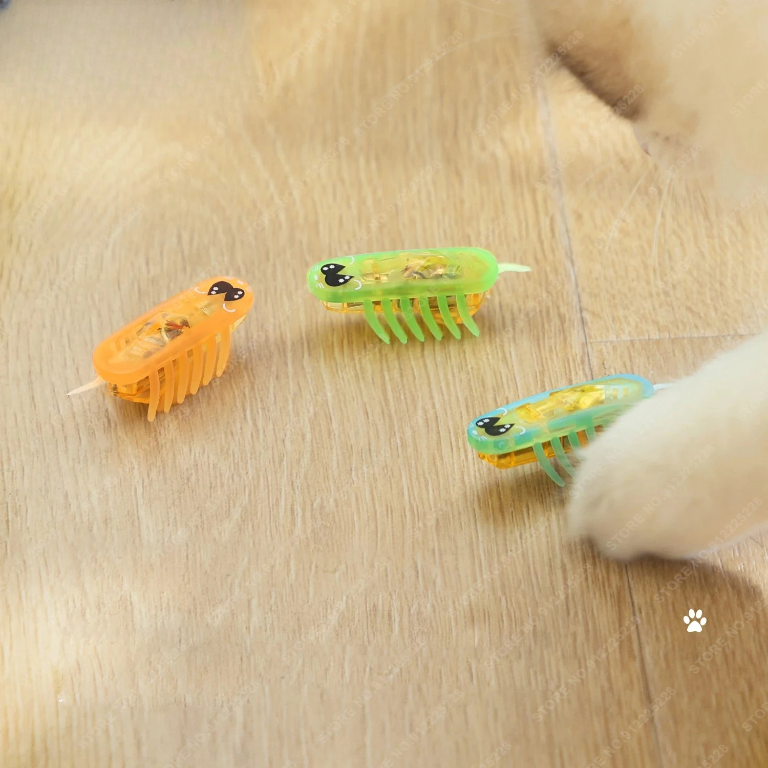 

Youpin Pet Toy Cats Electric Cockroach Self Entertainment Removable Battery Relieve Boredom Anti Collision Interest Pet Supplies