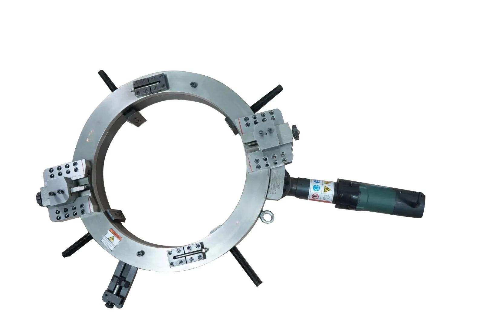 Professional Split Frame Automatic Pipe Beveling Cutting Machine for O.D 560-715 mm Steel/alloy/other Metal Pipe