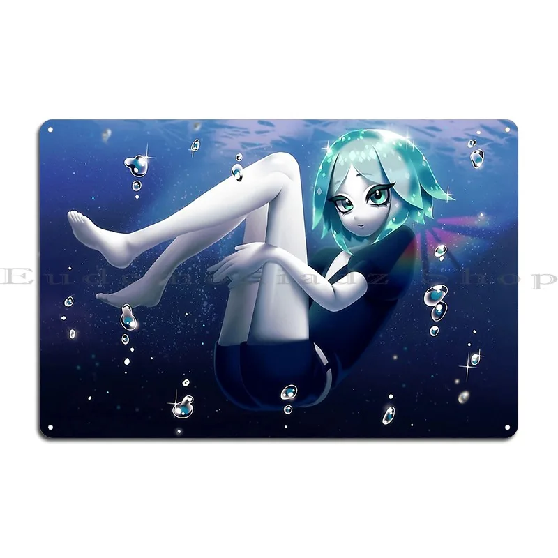 Houseki No Kuni Land Of Lustrous Metal Plaque Poster Designing Custom Garage Club Party Club Tin Sign Poster