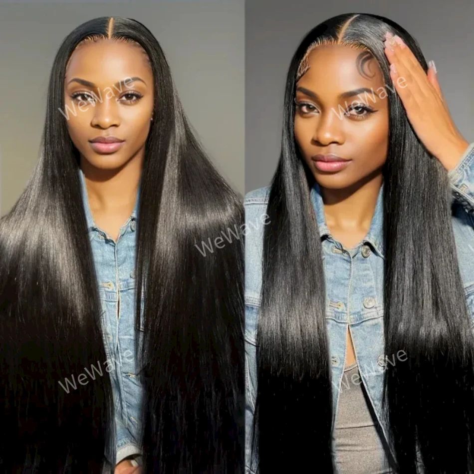 

HD Transparent 13x6 Straight Lace Front 100% Natural Human Hair Remy Brazilian 13x4 Lace Frontal Glueless Wig For Women Choice