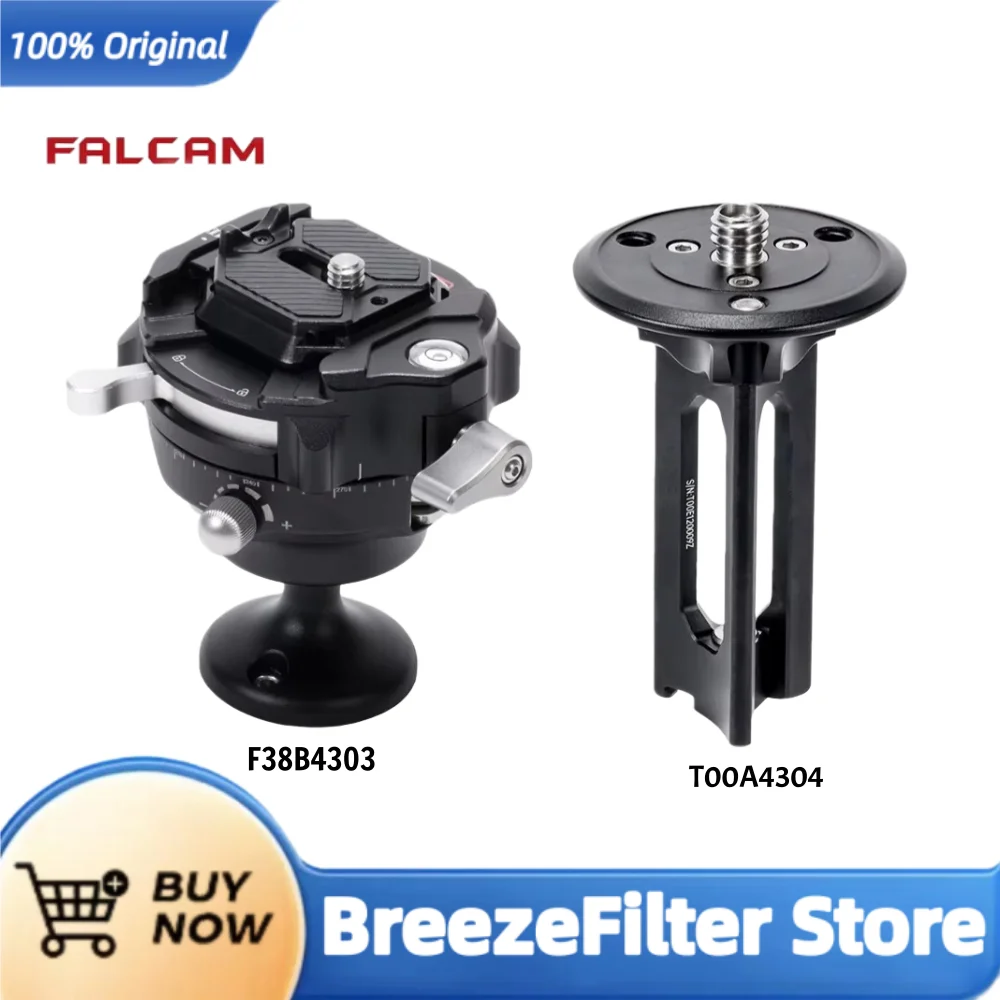 Falcam TreeRoot Gewindeter Mittelstangenmodul F38 Pro QR Trigger Invertierter Kugelkopf für TreeRoot Quick Lock Stativ Kamerateile