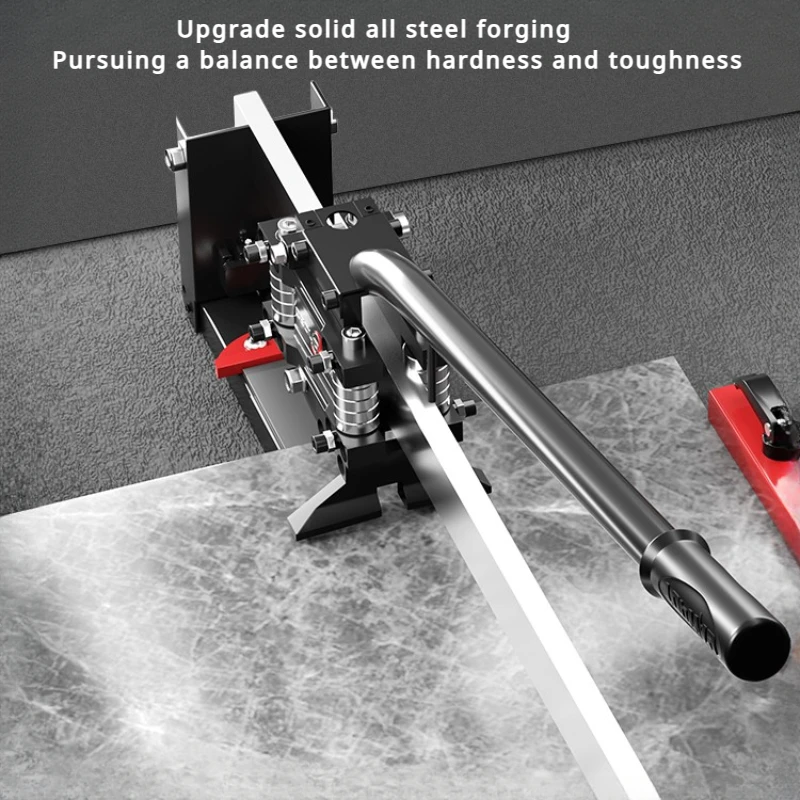 800MM Hand Push Pull Ceramic Tile Cutting Machine, Specialized Cutting Tool for Floor Tiles Portable