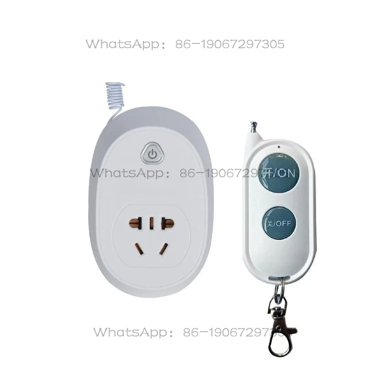 220V Wireless Remote Control Switch Intelligent Remote Control Water Pump Motor Long-distance High Power