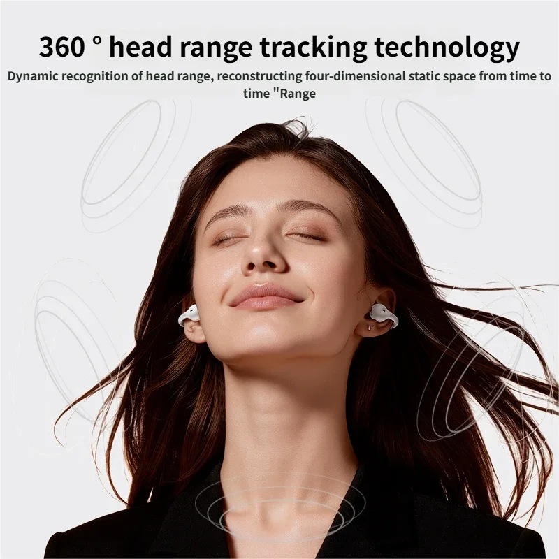 Disney MA-T15 auriculares Bluetooth 5,4 con Clip para la oreja auriculares inalámbricos deportivos batería de larga duración auriculares con reducción de ruido llamada con micrófono HD