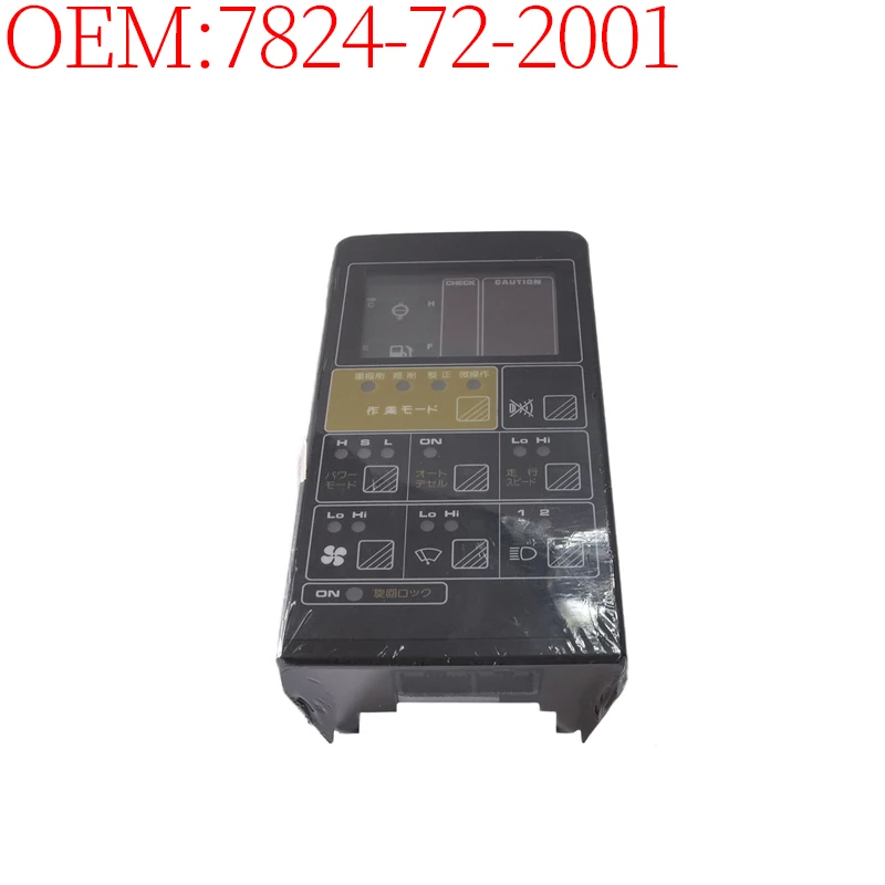 

Excavator Accessories Construction Machinery Parts 7824-72-2001 7824722001 Display for Komatsu PC200-5 Brand New High Quality