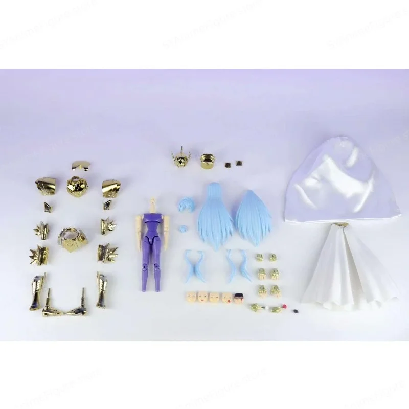 ST Model Hot Sale  Saint Seiya Myth Cloth EXM LC Pisces Albafica Lost Canvas Gold Saint Seiya Action Figure Toy Collection Gift