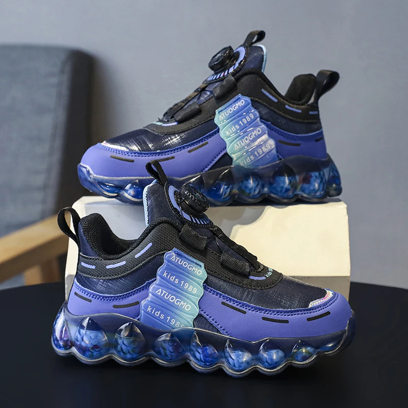 Kids' Sports Shoes Boys' Summer Breathable Casual Shoes Leather Comfort Running Sports Kids' Girls' Running Shoes