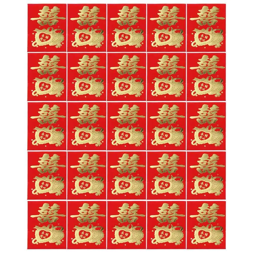 

25pcs Small Exquisite Best Wish Wedding Chinese Spring Festival New Year Red Envelope Mini Coin Money Pockets Blessing Pockets