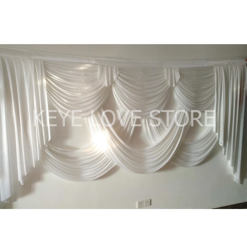 Customized Swags Stage Designs Wedding Stylist Swags for Backdrop Party Curtain Celebration Event Birthday Backdrop Drapes