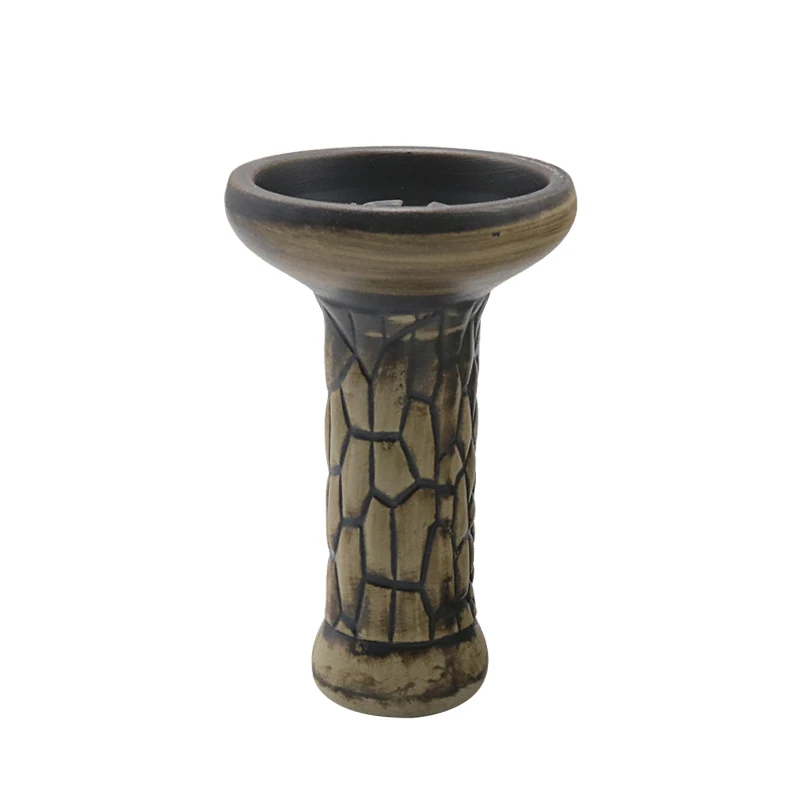 SY 1PC One Hole Ceramic Shisha Bowl Phunnel Hookah Chicha Head Smoking Hookah Narguile Cachimbas Shisha Bowl Accessories