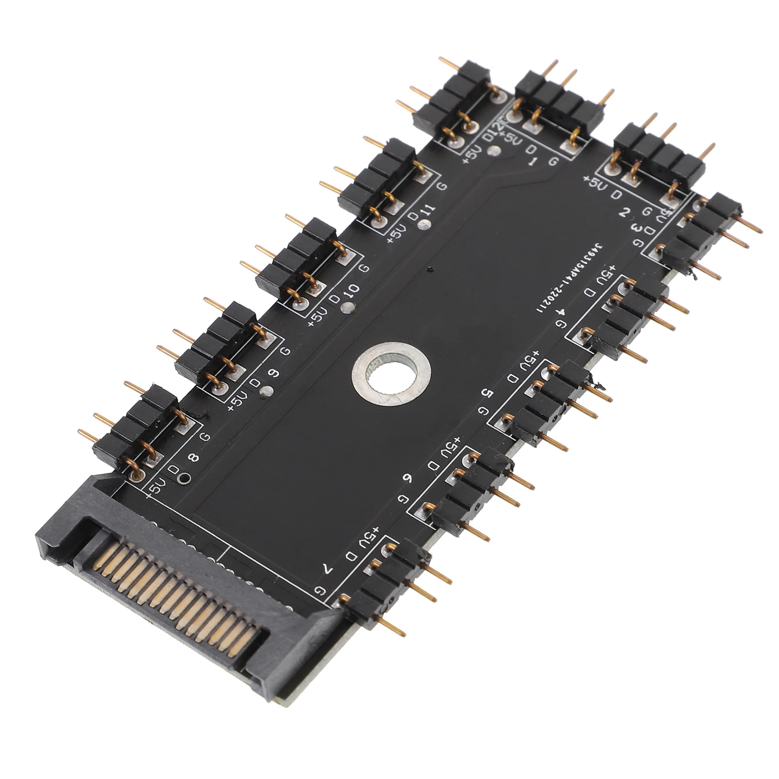 

RGB Fan Hub Argb Controller Accessories Motherboard Connector Electronic Accessory