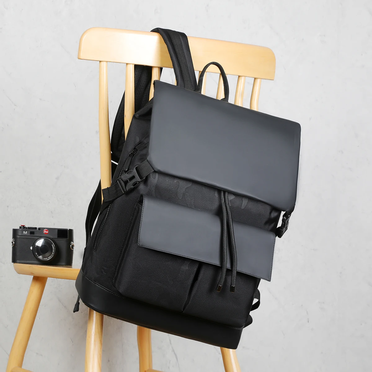 

Модный классический деловой рюкзак для мужчин и женщин, модная сумка для ноутбука, дорожный рюкзак большой вместимости для работы, поездок на работу и посадки