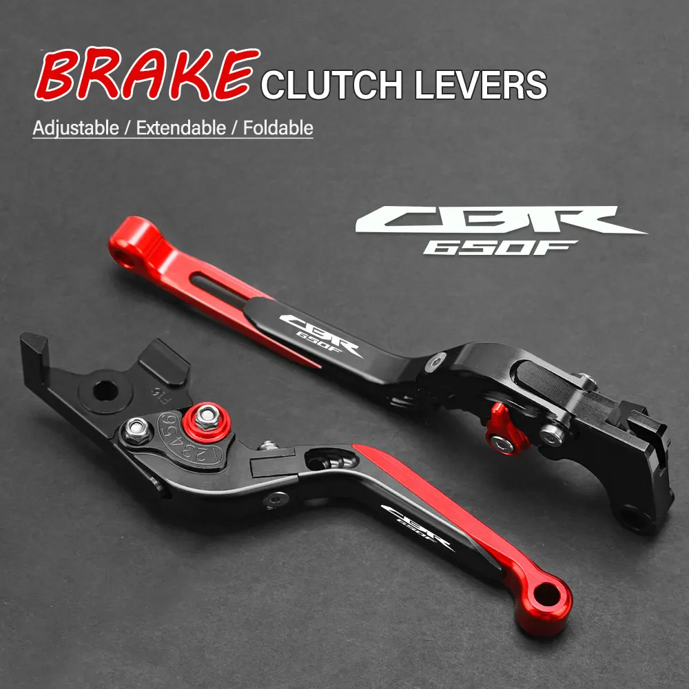 

FOR Honda CBR650F CBR 650 F 2014 2015 2016 Motorcycle Hand Brake Clutch Adjustable Levers Handle Folding Extendable Lever grip