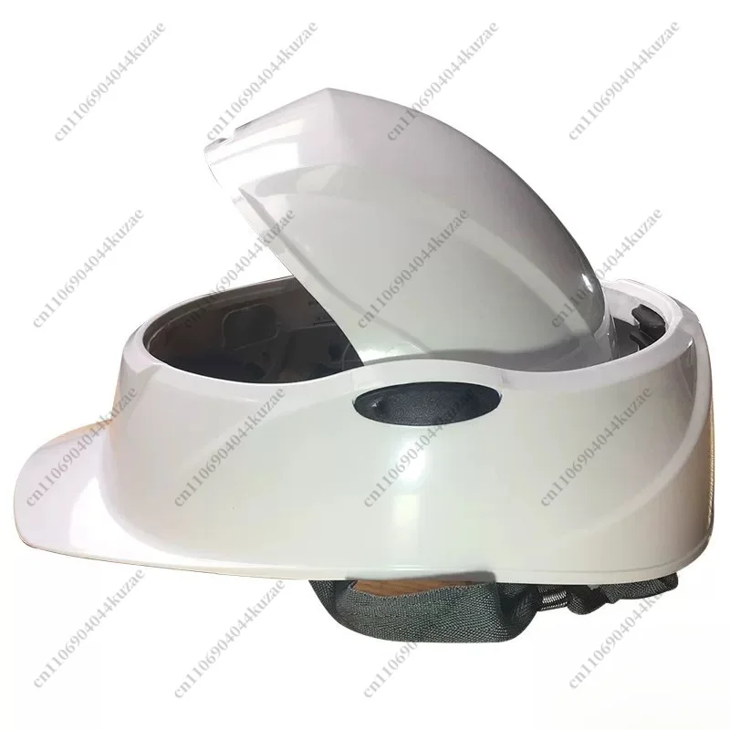 Portable Foldable Safety Plastic Hard Hat Lightweight Shockproof Protective Helmet For Disaster Earthquake Emergency Storage Use