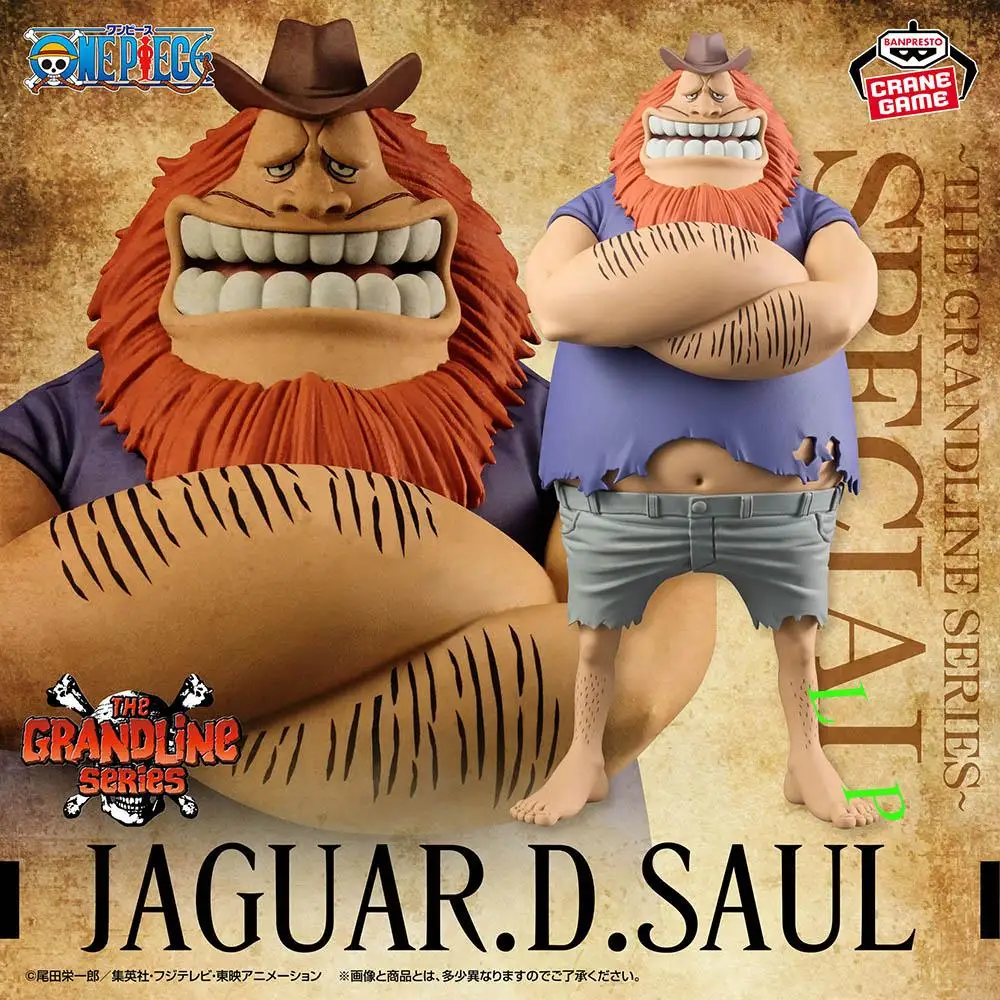 Banpresto BANDAI Jaguar D. Saul One Piece brand new Spot goods Anime model action figure Genuine Boxed Toy