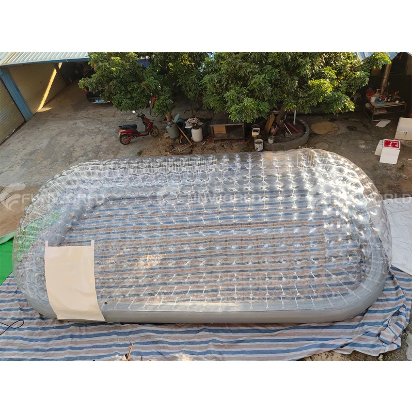 

For Big Outdoor Transparent Inflatable Pool Dome Waterproof Swimming Pool Cover Marquee Tent Inflatable Dome