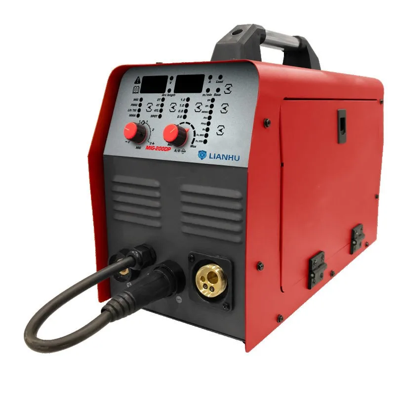 Dengshu Double Pulsed Mig Welder With TIG MMA Flux Cored Wire Welding Machine For Aluminum Welding Machine