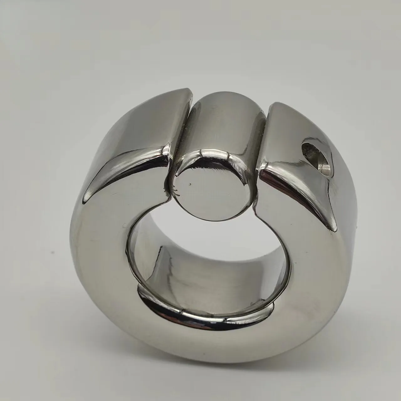 Male Stainless Steel Peni Stretcher Ring Metal Balls Enhancer Delay Ejaculation