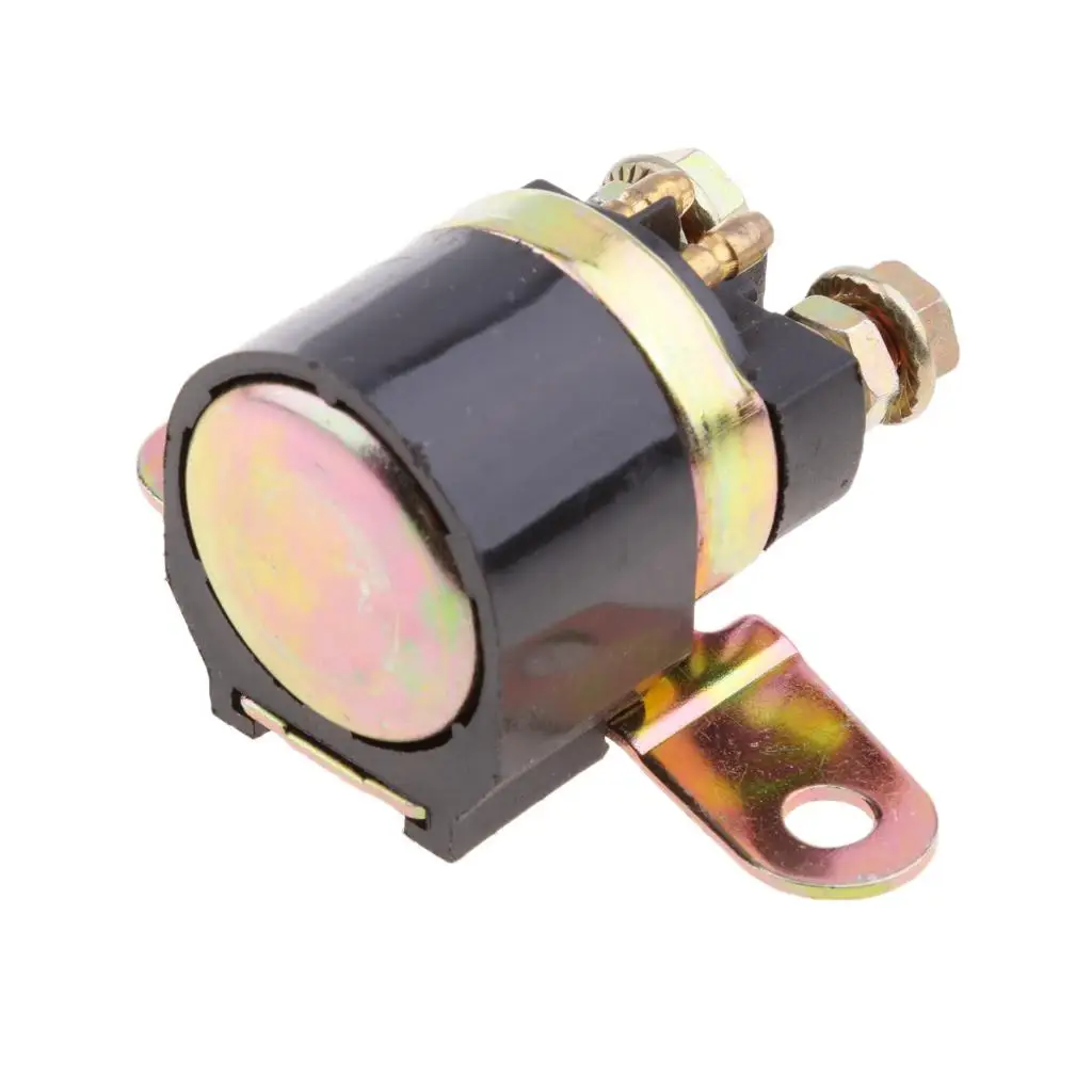 Starter Solenoid for Motorcycle Durable ABS Metal Relay Switch for Yamaha FZ16 FZ-16 YS150 Quick Replace Electronic Control