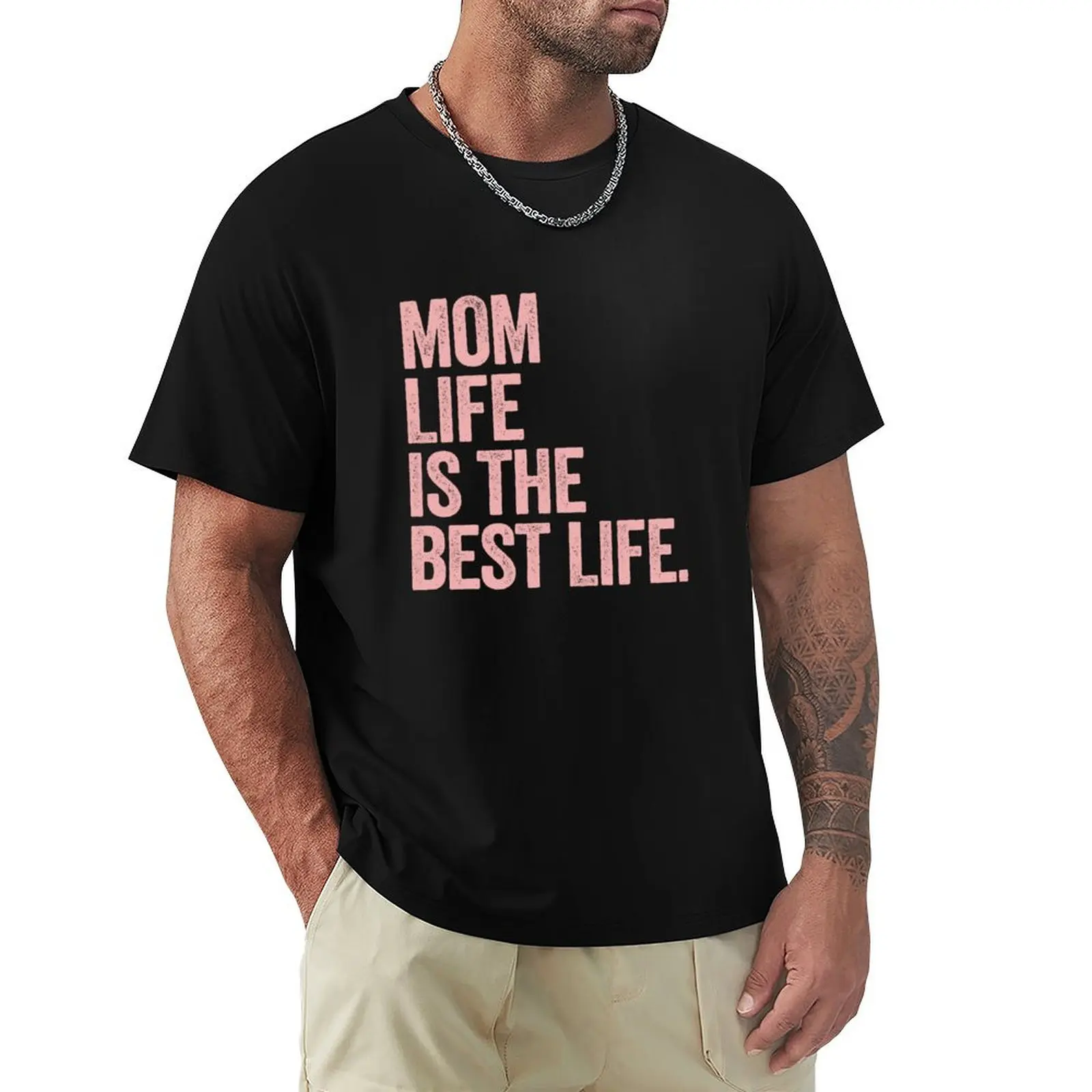 

Mom Life is the Best Life T-Shirt street wear T-shirts oversize anime clothes graphic t shirts shirts graphic tee men