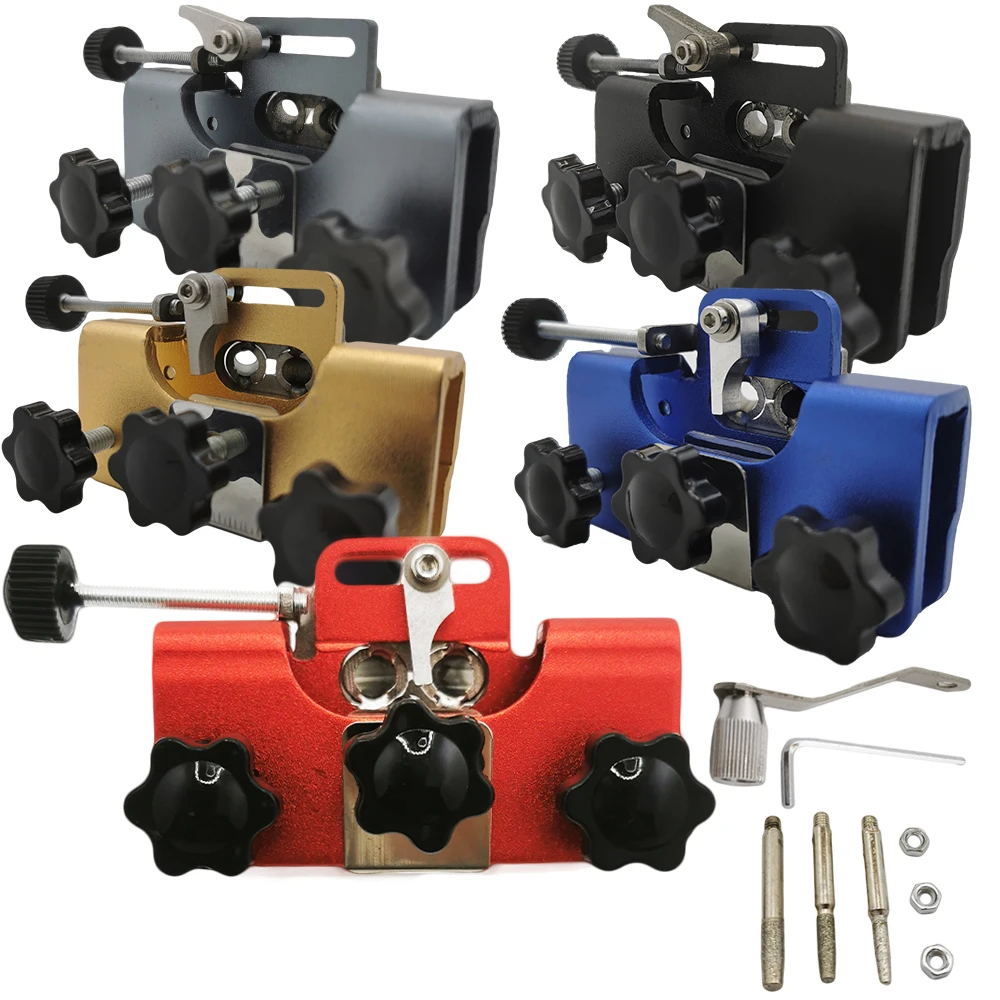 

Деревообрабатывающие точилки для бензопил с 3-шлифовальной головкой, ручная заточка цепной пилы, инструменты для ремонта цепных пил и электропил