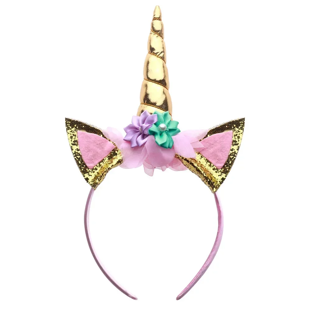 Kinder-Einhornkleid mit langem Schwanz und LED-Lichtern, Mädchen-Geburtstagsparty-Kleid, Prinzessin, Karneval, Kostüm, Haarband, pastellfarbenes Regenbogenkleid – Detail 8
