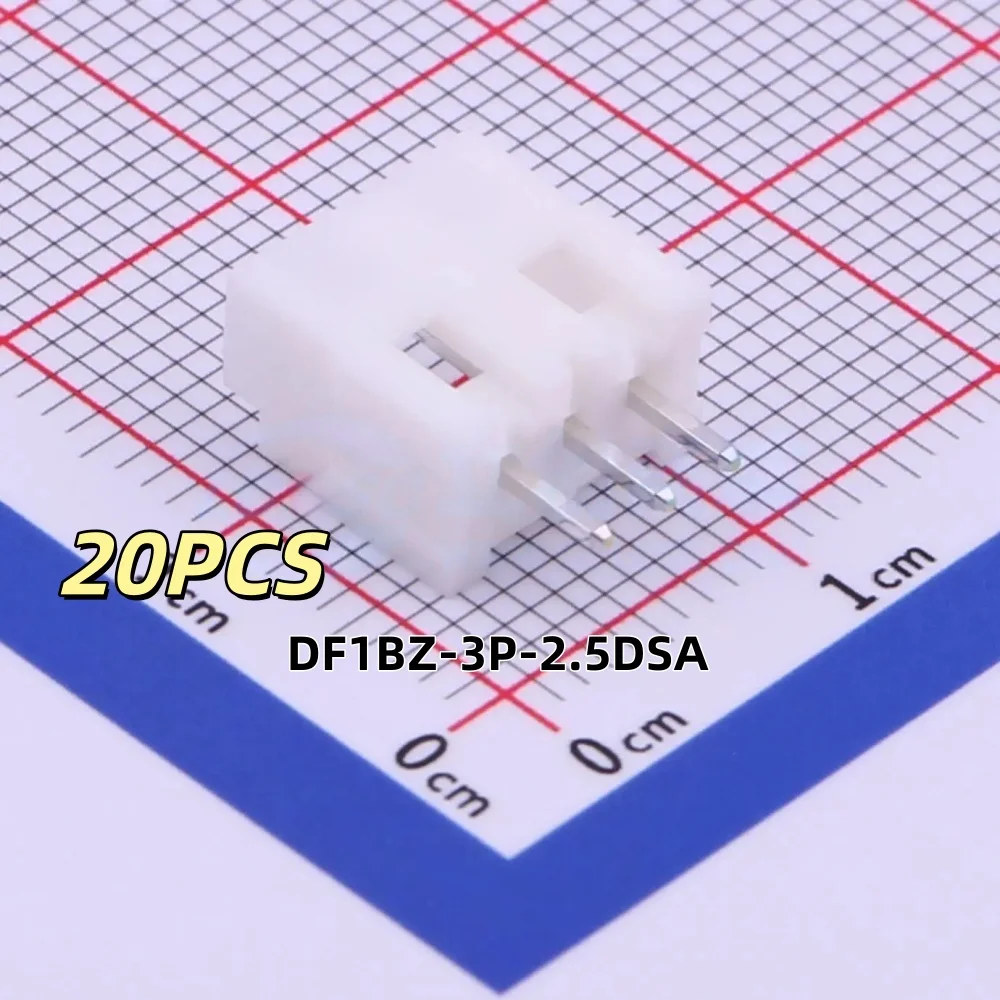 

20 шт./лот DF1BZ-3P-2.5DSA P=2.5mm 3-контактный разъем для подключения провода к плате, новый и оригинальный