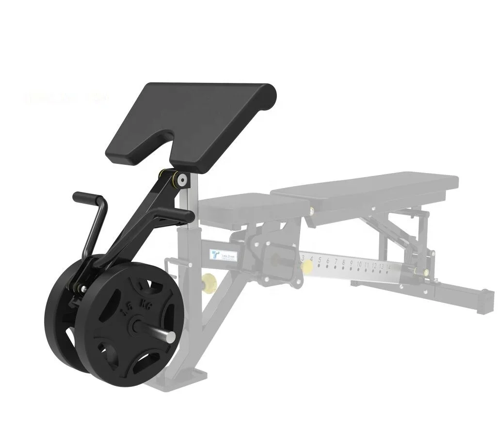 TZ-Q1024C Pec Fly Attachment Multi Function Adjustable Abdominal Bench Home Gym Fitness Equipment Expandability Weightlifting