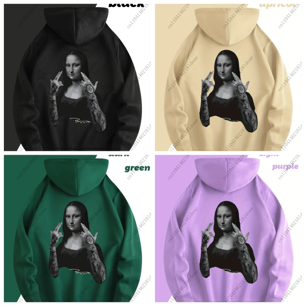 البلوز موجة دافئة أزياء عارضة الملابس البوليستر هوديي معطف 3D الطباعة الرجال الوشم هوديي الضوء الأخضر السترة #1