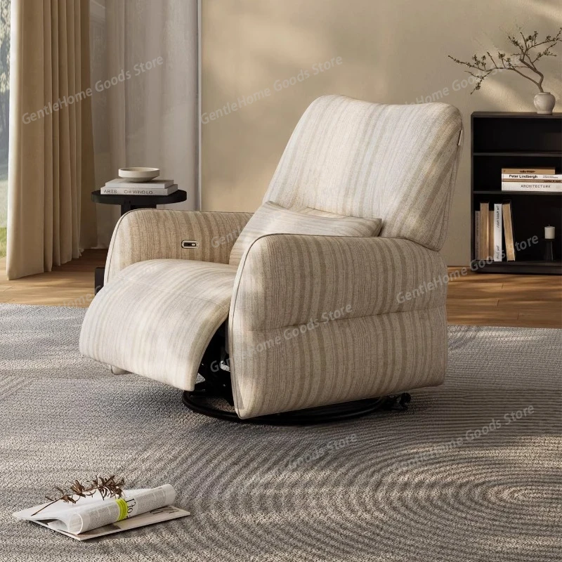 

Armrest Strong Electric Sofa Fabric Swivel Design Luxury Lazy Recliner Chairs Oversized Modern Divano Intelligente Furniture