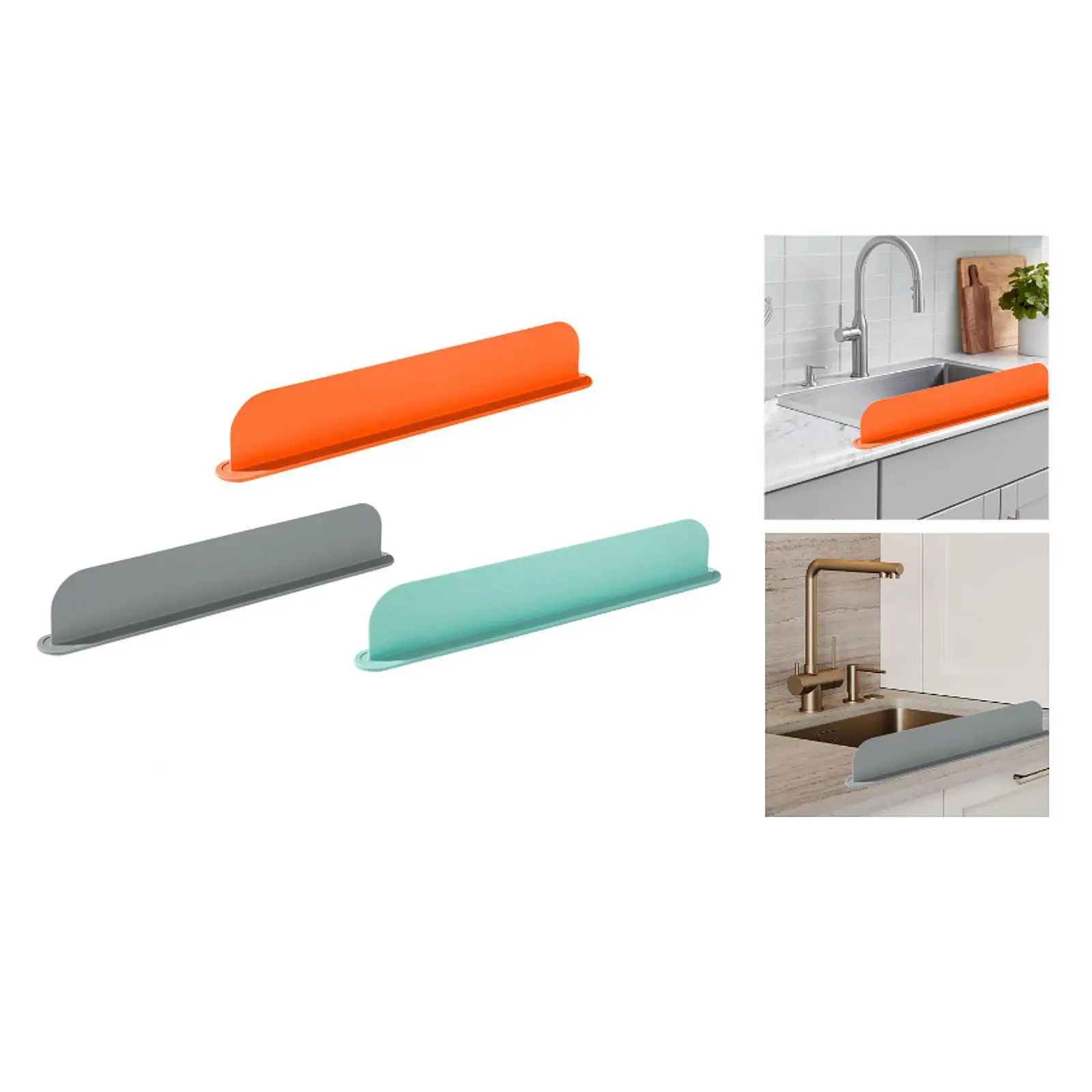 Kitchen Sink Splash Guard Splash Protector Sink Water Guard Water Baffle