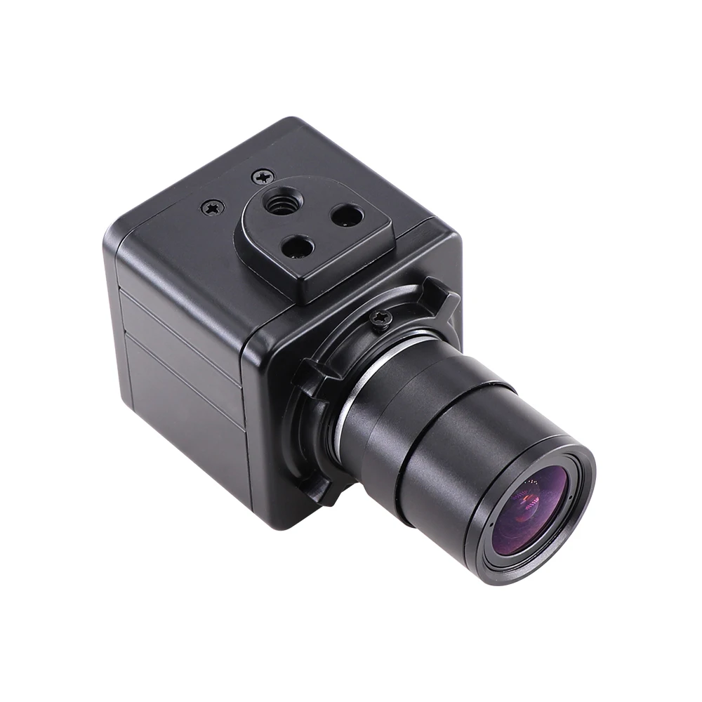 New WDR 2MP Full HD 1080P CS Mount Varifocal 2.8-12mm USB Camera UVC Plug Play Driverless Webcam for Windows Linux Android Mac