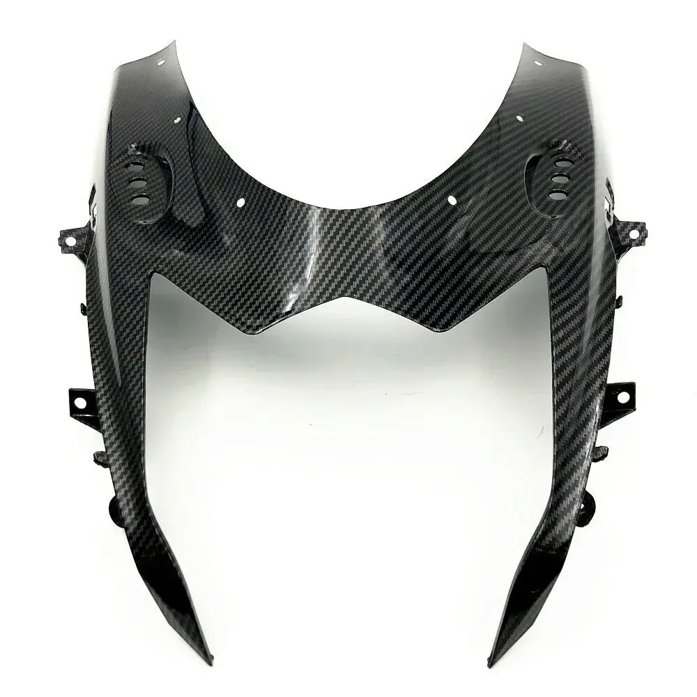 For SUZUKI GSXR 600 GSX-R 750 2011 2012 2013 2014 2015 2016 2017 2018 2019 Front Nose Headlight Fairing Carbon Fiber Color
