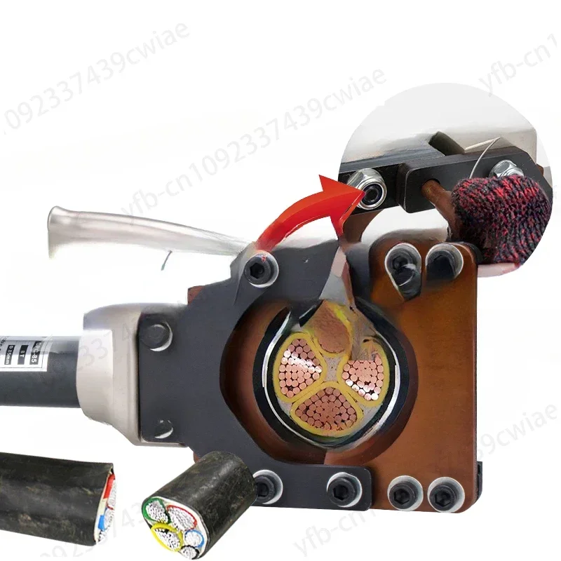 

Hydraulic Cable Cutter CPC-50 CPC-75 CPC-85 Overall Cable Scissors Fast Armored Cable Clamp Wire Cutters