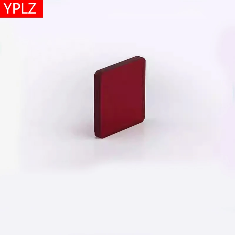 

Optical Red Glass Red Filter 640nm Transmitting Long Wave Pass High Transmittance Short Wave Cut off Red Light Filter