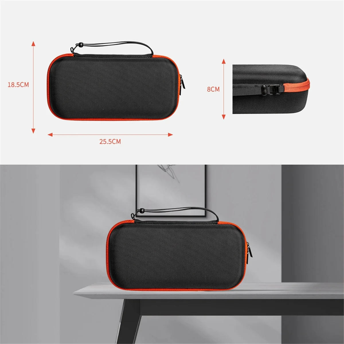 حقيبة تخزين GOB-oMicrophone لـ JBL Partybox، ميكروفون لاسلكي مزود بتقنية البلوتوث، صندوق ميكروفون محمول للسفر