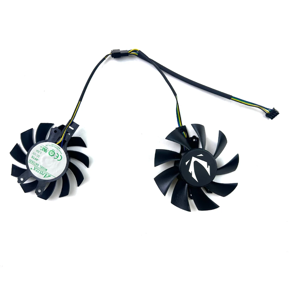 NEW Cooling Fan GA72S2U GA82S2H  For ZOTAC GAMING GeForce GTX 1660 SUPER Ti Twin Fan ZT-T16620F-10L Graphics Card Cooler Fan