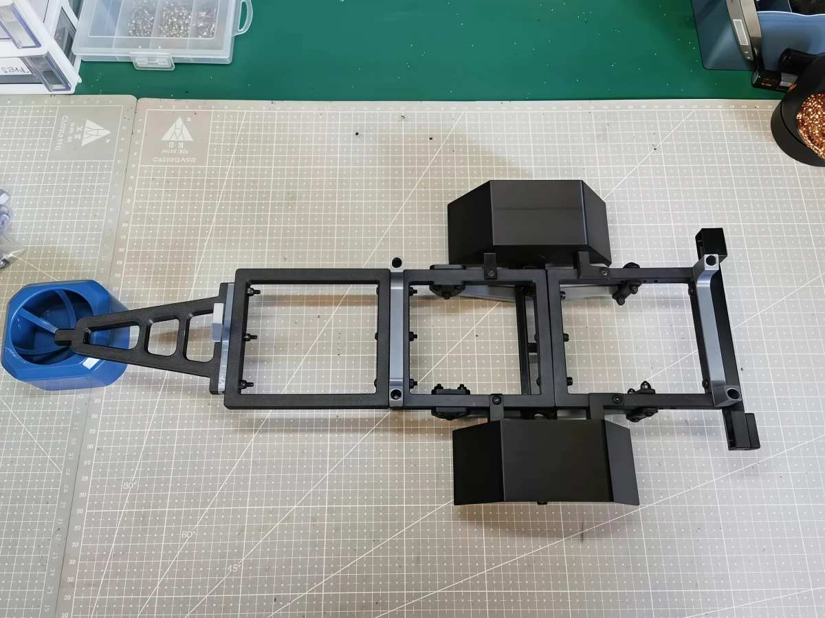 1/8 1/10 Scale Jet‑Ski Trailer Simulation Boat Trailer For TRX‑4 SCX10 KM F150 RC Crawler Towing Diorama Decor Parts