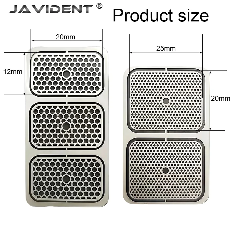 JAVIDENT Dental Implant Titanium Mesh Rapidly Absorbs Debris Gingival Sidewall Shaper Oral Bone Augmentation Titanium Membrane