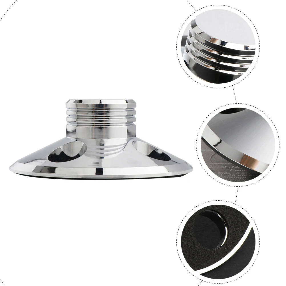 

Aluminum Alloy Record Weight Stabilizer for Vinyl Clamp Anti Vibration Sound Quality Music Enthusiast Gift