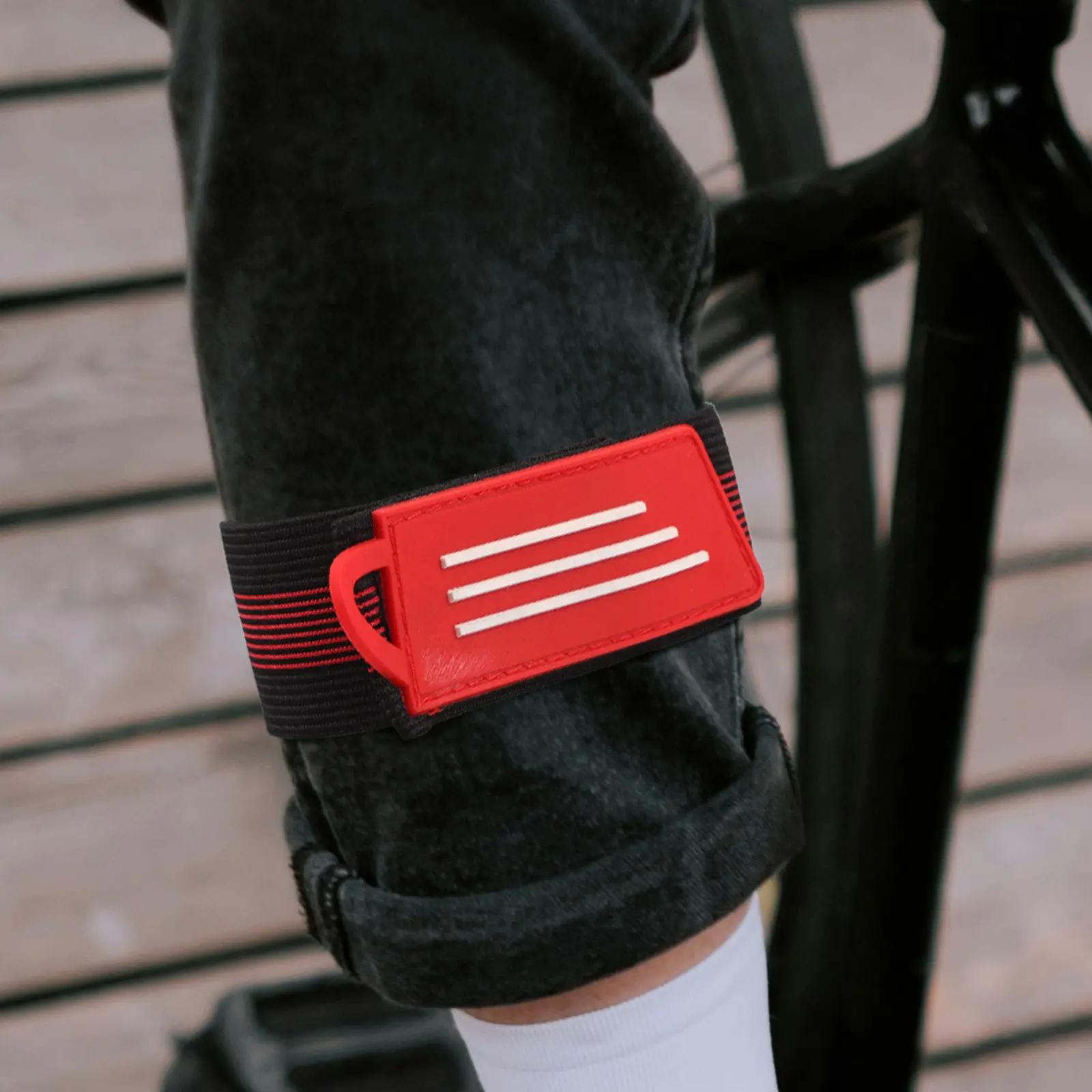 

10Pcs Bike Leg Straps Adjustable Elastic Non-Slip Bicycle Pant Leg Bands Comfort Fit for Cycling Commuting Hiking Riding Bike