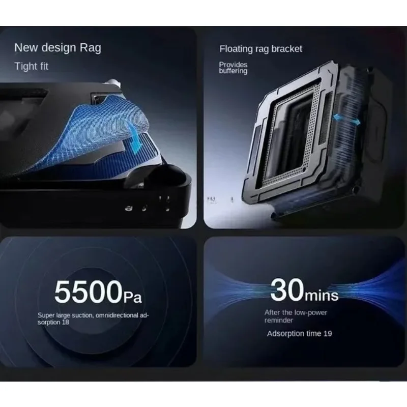 충전식 윈봇 W2 Pro 창문 로봇 청소기 유리 청소 로봇