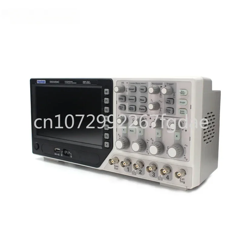 

2025 hot sale Hantek Official DSO4254C Digital Oscilloscope 4 250Mhz LCD PC Portable USB Oscilloscopes +EXT+DVM+Auto ra