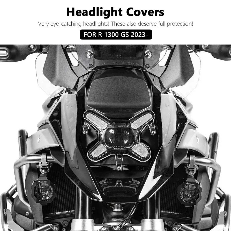 

For BMW R1300GS 2023-2024 Motorcycle Accessories Headlamp Headlamp Protective Cover,Accesorios Para Moto