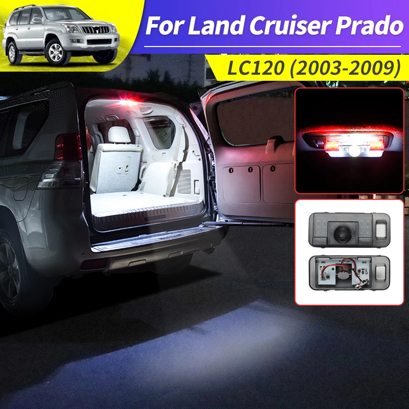 

Для 2003-2009 Toyota Land Cruiser Prado 120 аксессуары для модификации задняя сигнальная лампа LC120 FJ120 задний светильник онарь