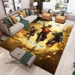 Alfombra con estampado de campo de batalla en 3D, alfombra antideslizante para decoración de dormitorio, Alfombra de Yoga para exteriores, decoración de dormitorio, regalo de cumpleaños