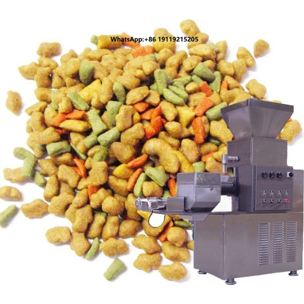 Factory Price Best Seller  Dog/cat Food Extruder Machine  Full Production Line Dog Food Making Machine
